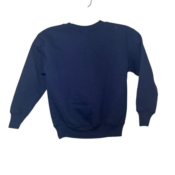 BFFs & Babes Youth "To The Moon & Back" Sweatshirt – Navy Blue – Size XS (2-4) - Picture 5 of 6